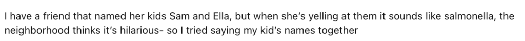 Reddit comment
